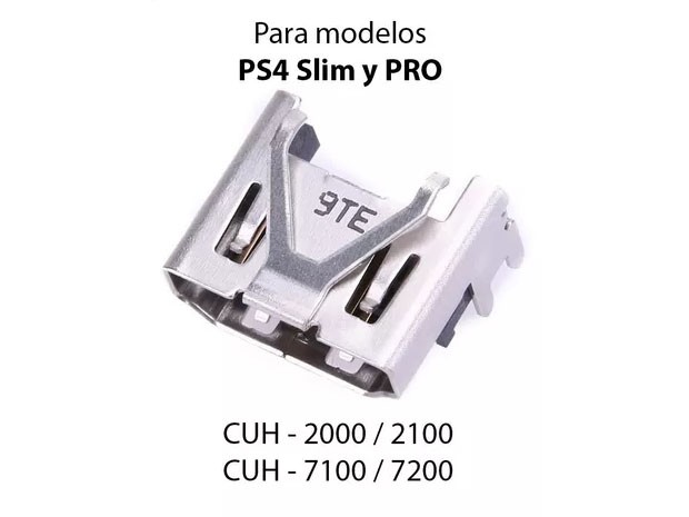 &+  CONECTOR HDMI PS4 MODELO SLIM / PRO